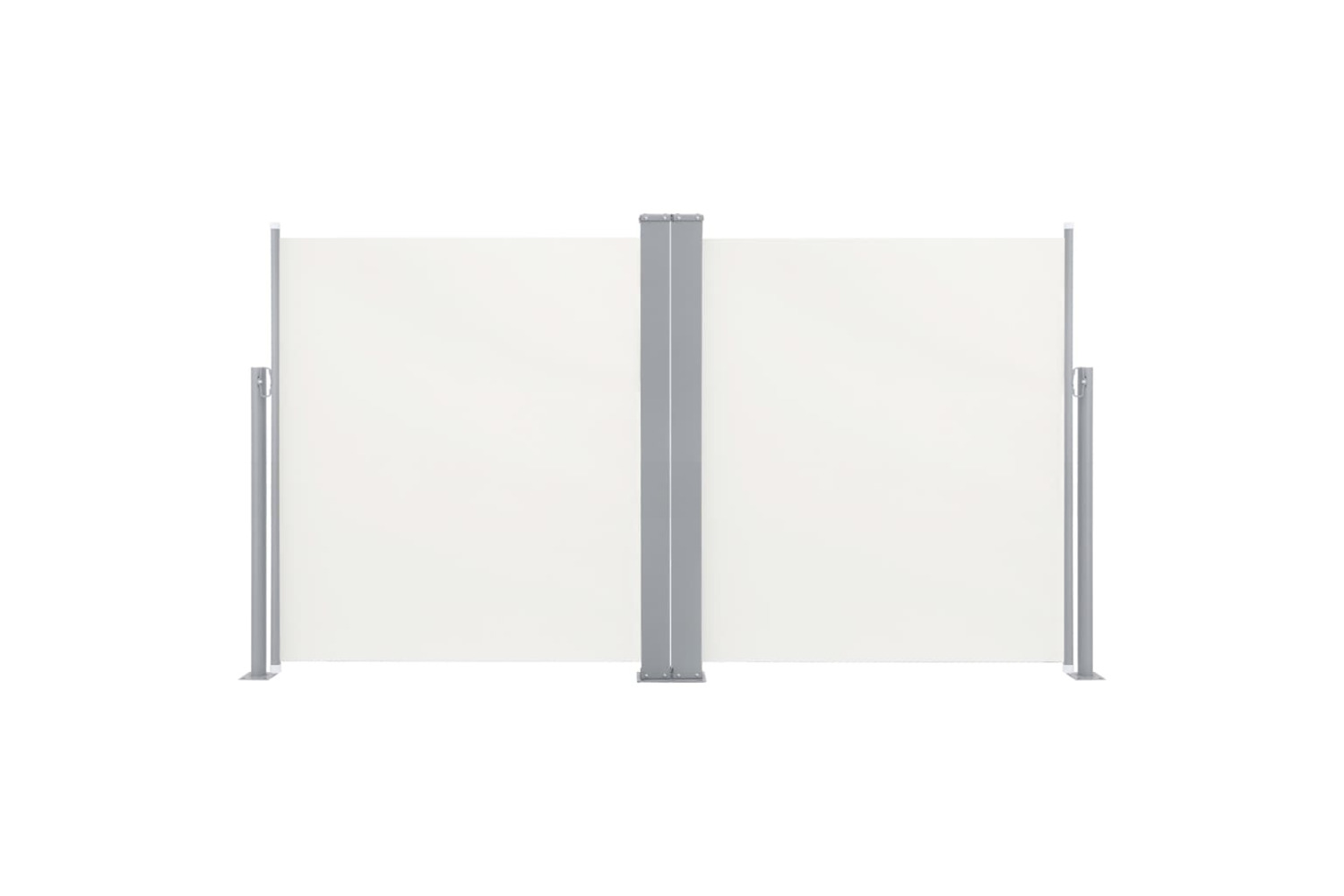 vidaXL 48455 Retractable Side Awning Cream 140x600cm