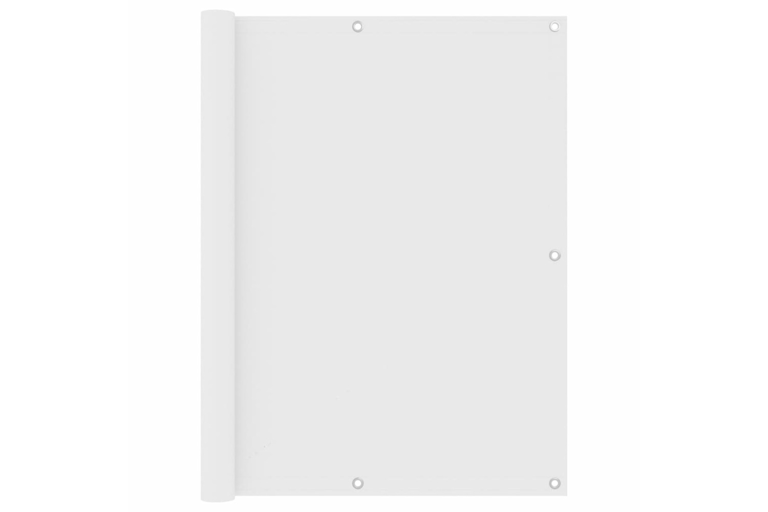 vidaXL 134899 Balcony Screen White 120x600cm Oxford Fabric