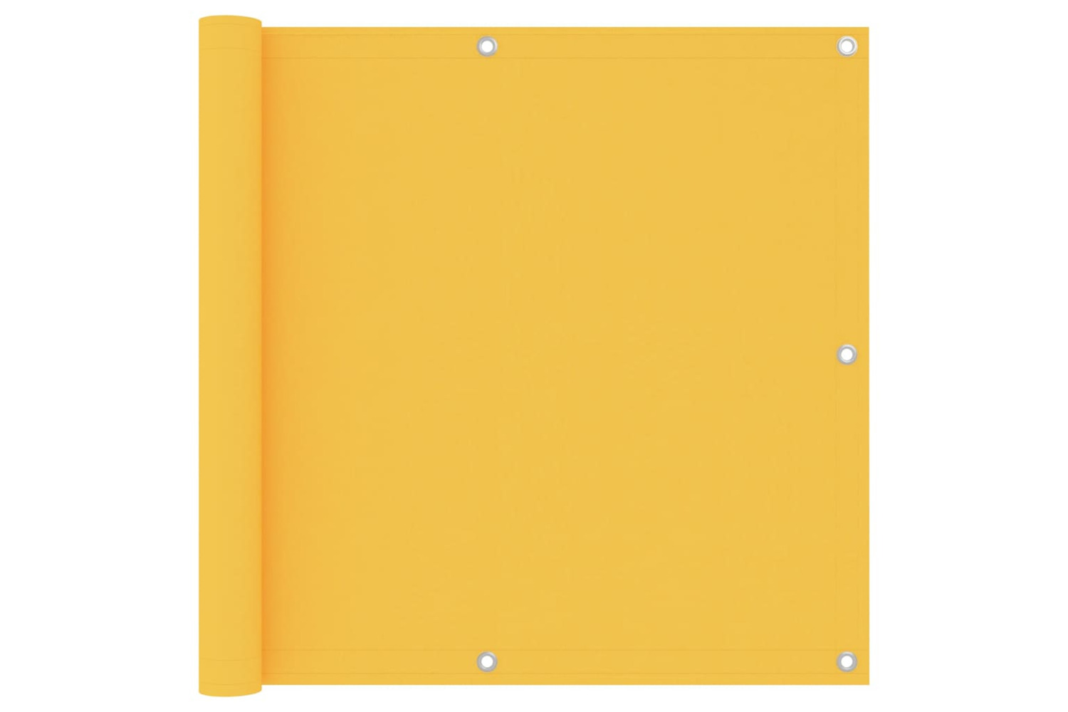 vidaXL 135026 Balcony Screen Yellow 90x500cm Oxford Fabric