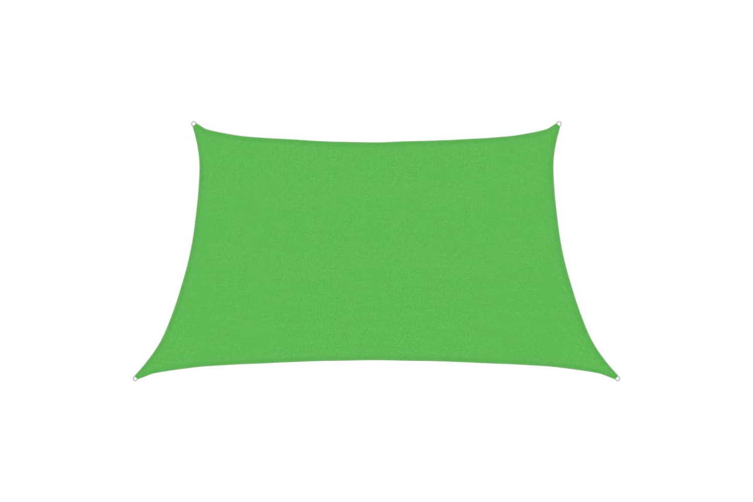 vidaXL 311323 Sunshade Sail 160 G/m² Light Green 3/4x2 M Hdpe
