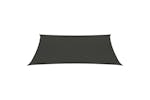 Vidaxl 311068 Sunshade Sail 160 G/mâ² Anthracite 2.5x3.5 M Hdpe