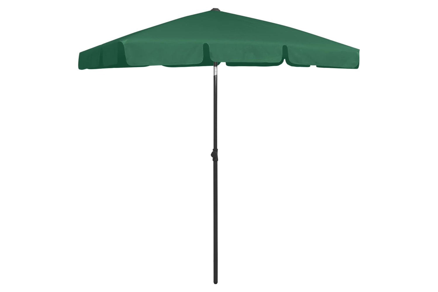 vidaXL 314720 Beach Umbrella Green 180x120cm