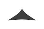 Vidaxl 311096 Sunshade Sail 160 G/mâ² Anthracite 4x5x5 M Hdpe