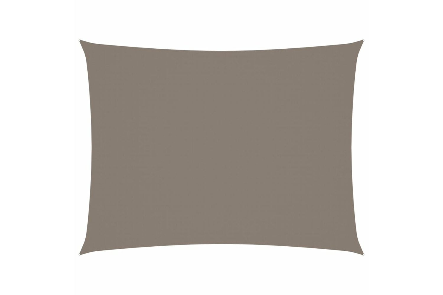 vidaXL 135442 Sunshade Sail Oxford Fabric Rectangular 6x7 M Taupe