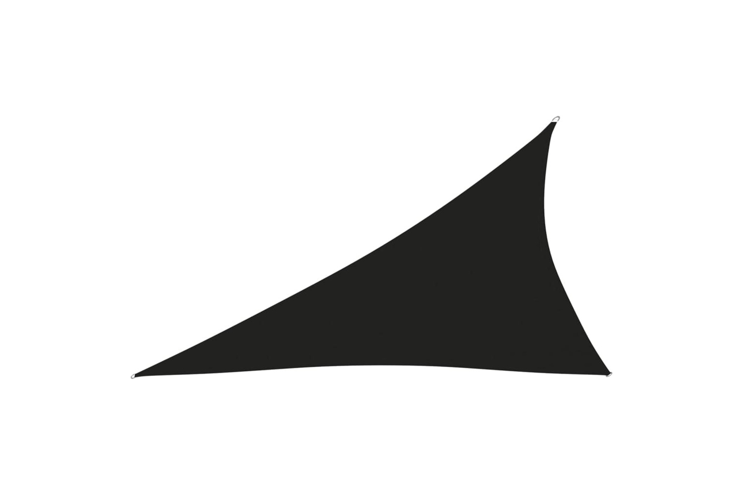 vidaXL 135778 Sunshade Sail Oxford Fabric Triangular 3x4x5 M Black