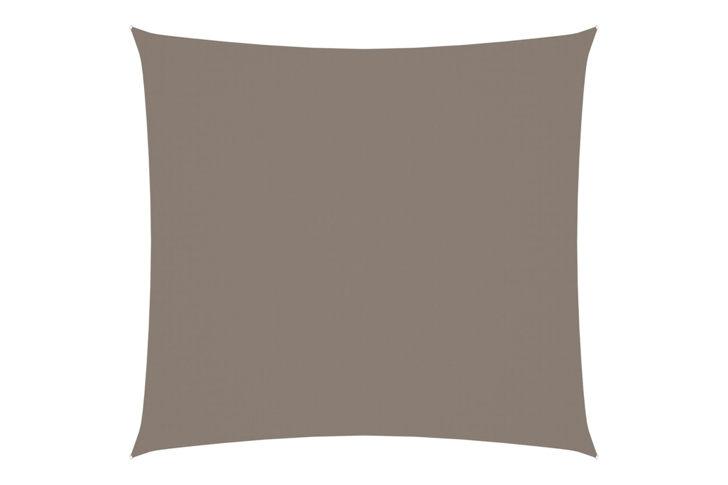 vidaXL 135410 Sunshade Sail Oxford Fabric Square 2x2 M Taupe