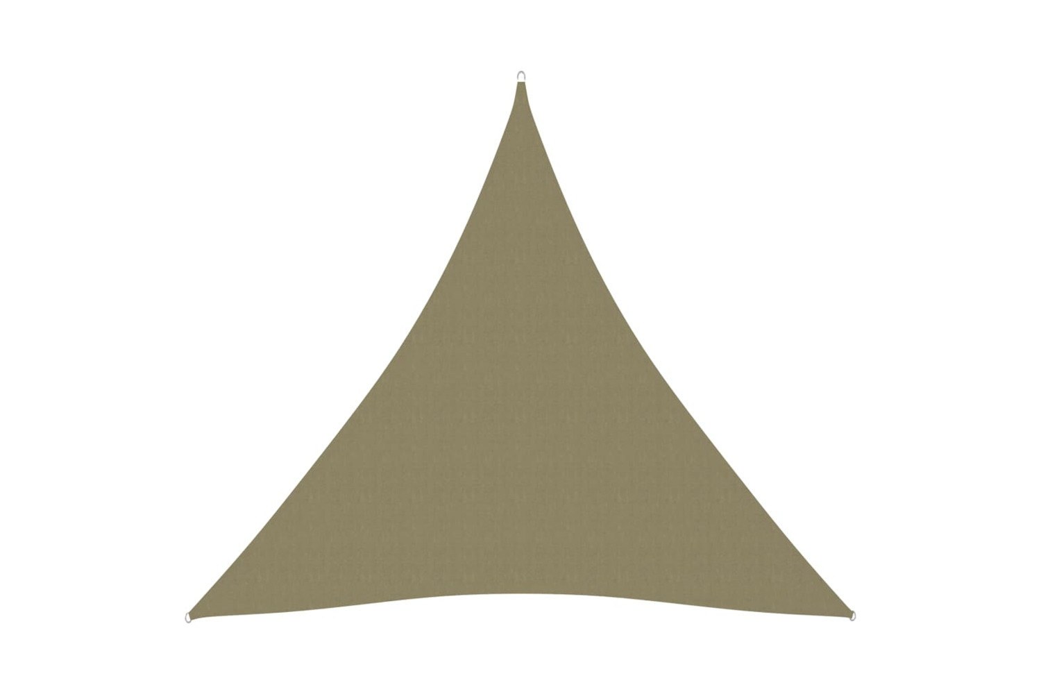 vidaXL 135178 Sunshade Sail Oxford Fabric Triangular 4.5x4.5x4.5 M Beige