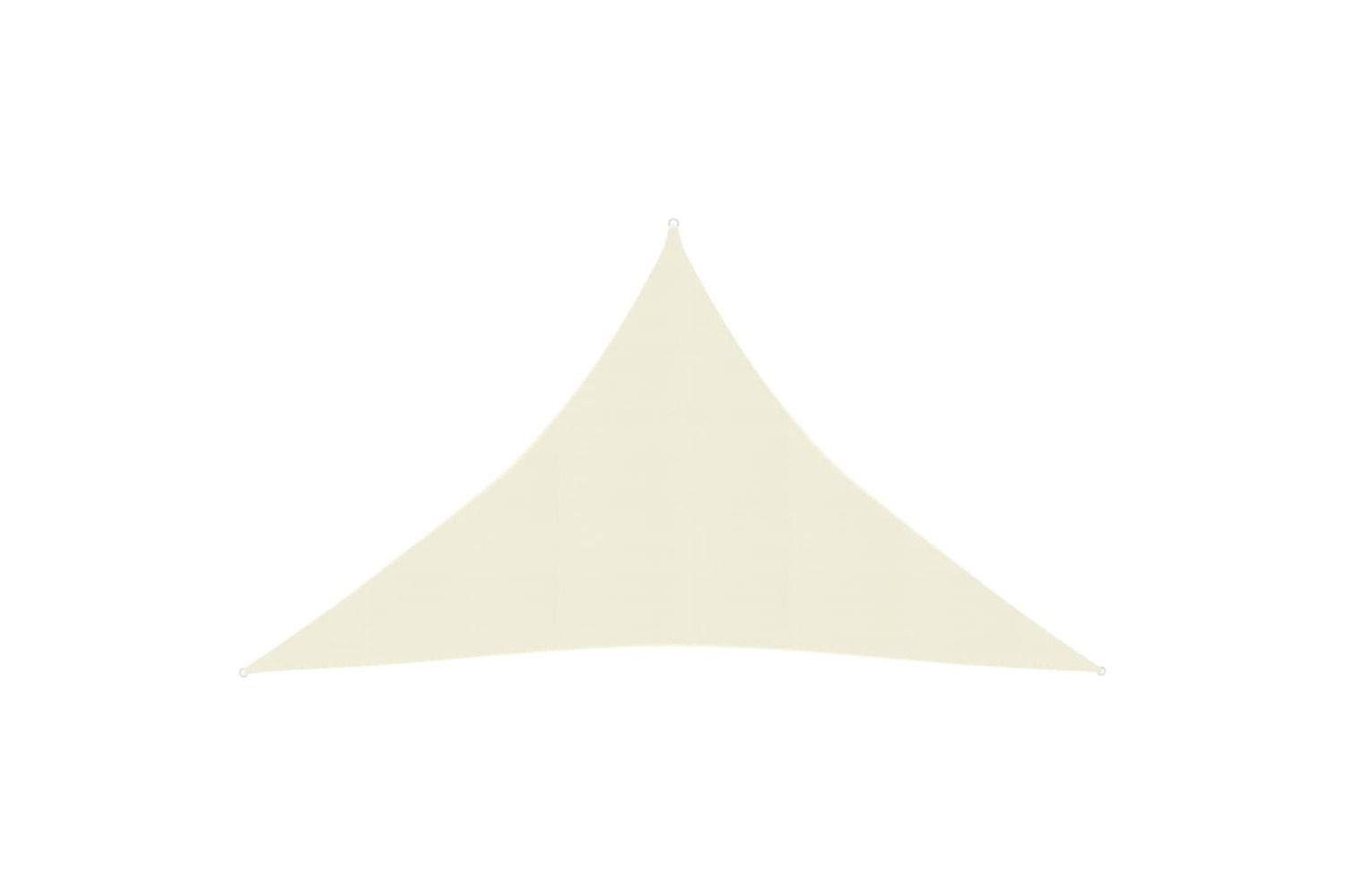 vidaXL 311210 Sunshade Sail 160 G/m² Cream 5x5x6 M Hdpe