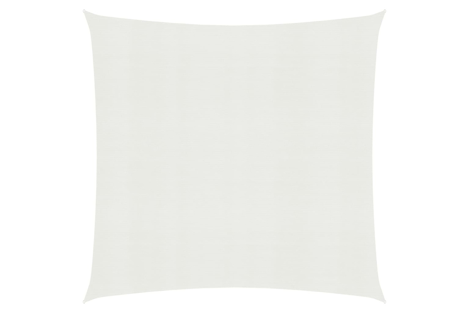 vidaXL 311222 Sunshade Sail 160 G/m² White 4.5x4.5 M Hdpe