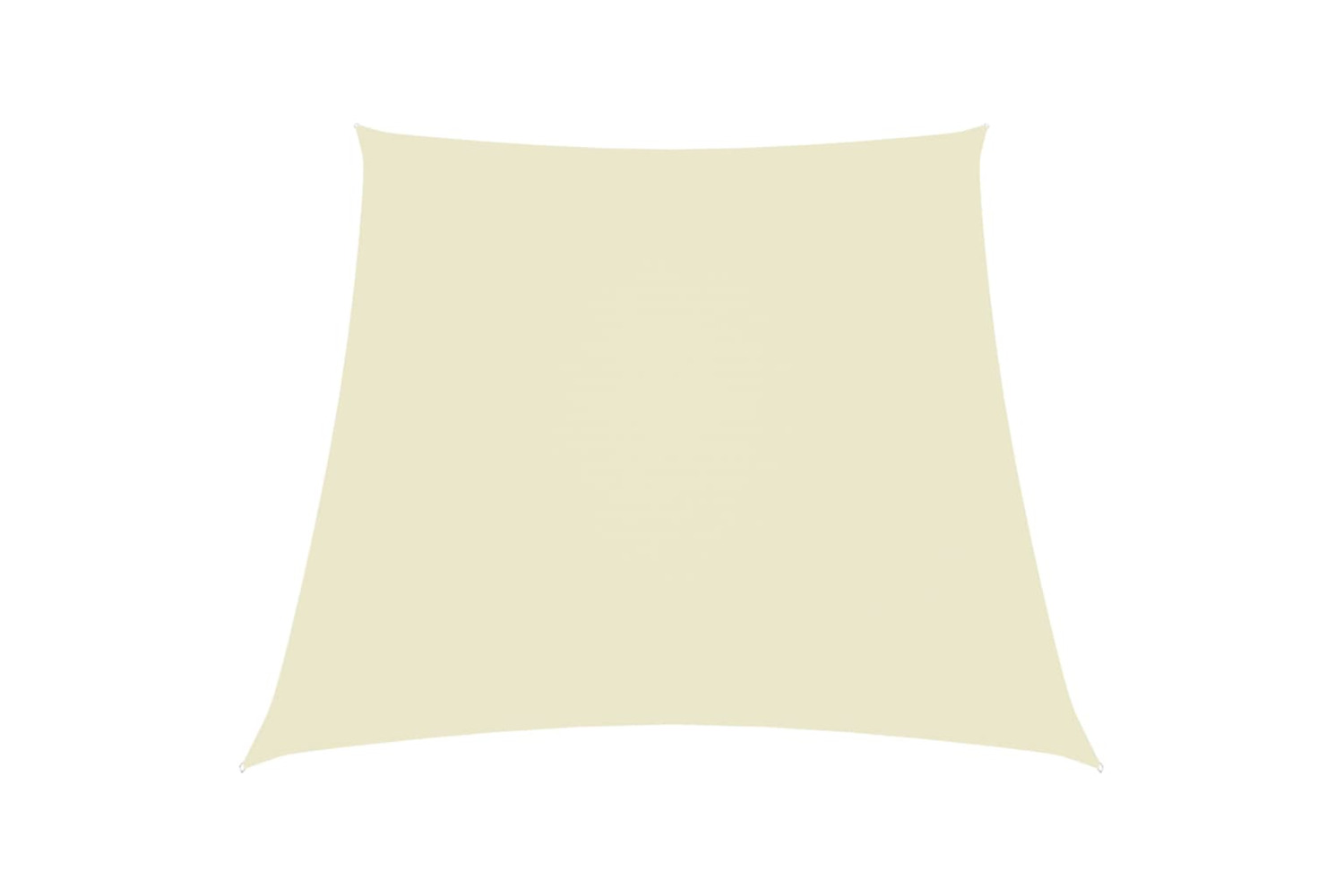 vidaXL 135244 Sunshade Sail Oxford Fabric Trapezium 4/5x4 M Cream