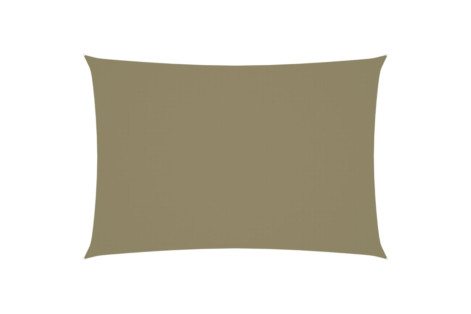 vidaXL 135153 Sunshade Sail Oxford Fabric Rectangular 2.5x4.5 M Beige