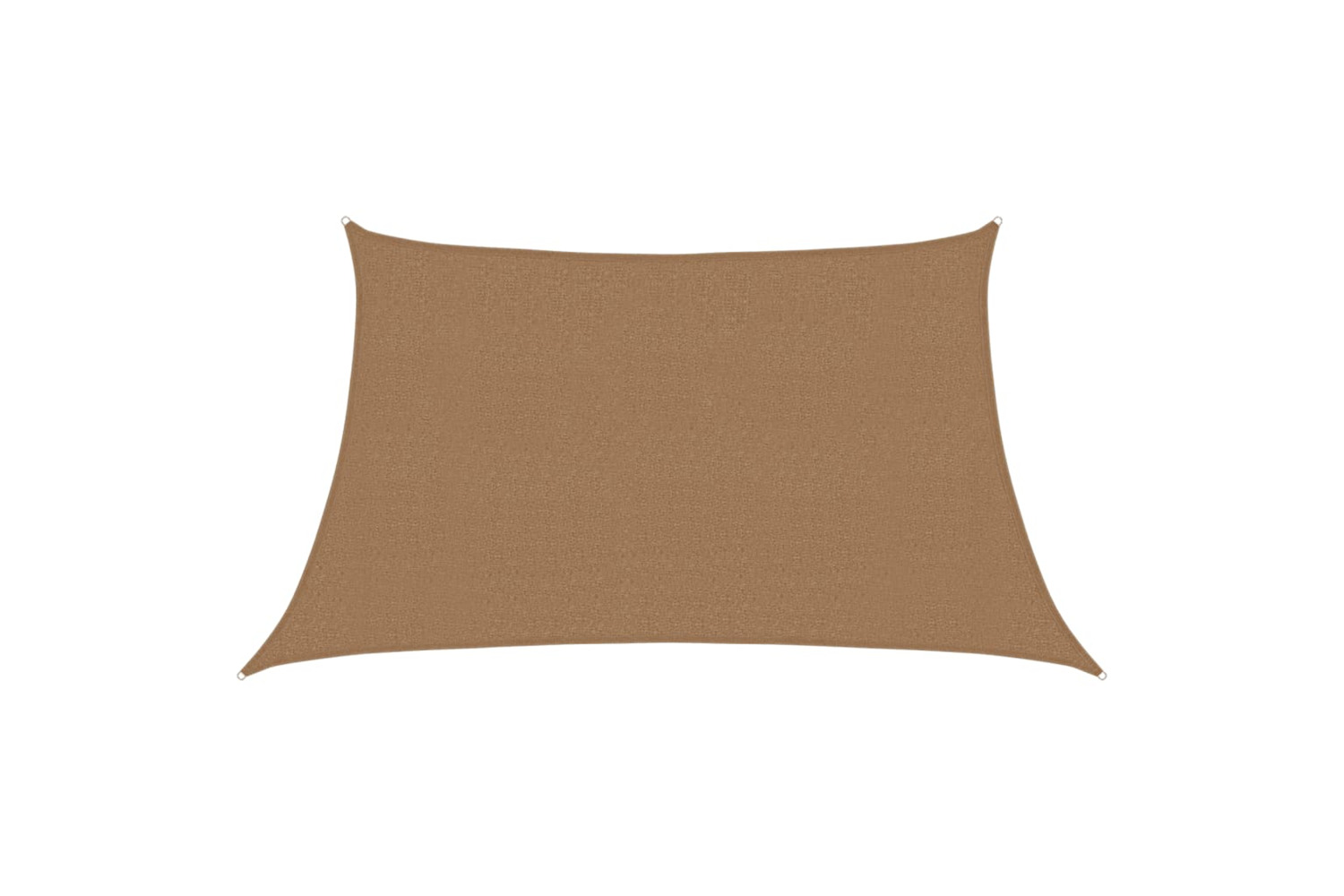 vidaXL 311433 Sunshade Sail 160 G/m² Taupe 3/4x2 M Hdpe