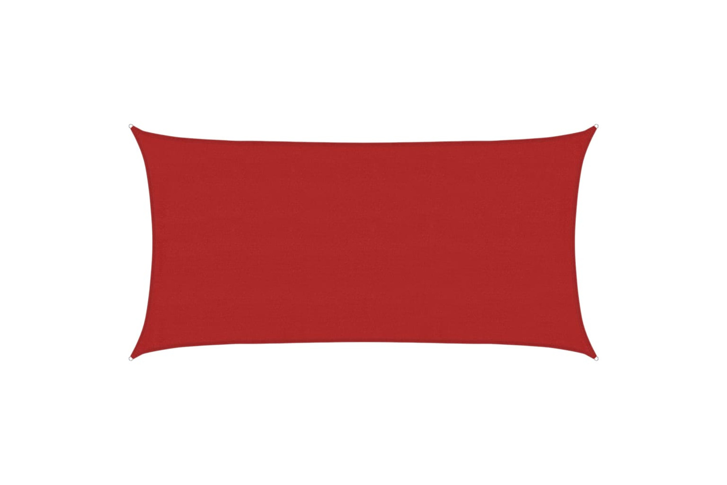 vidaXL 311630 Sunshade Sail 160 G/m² Red 4x7 M Hdpe