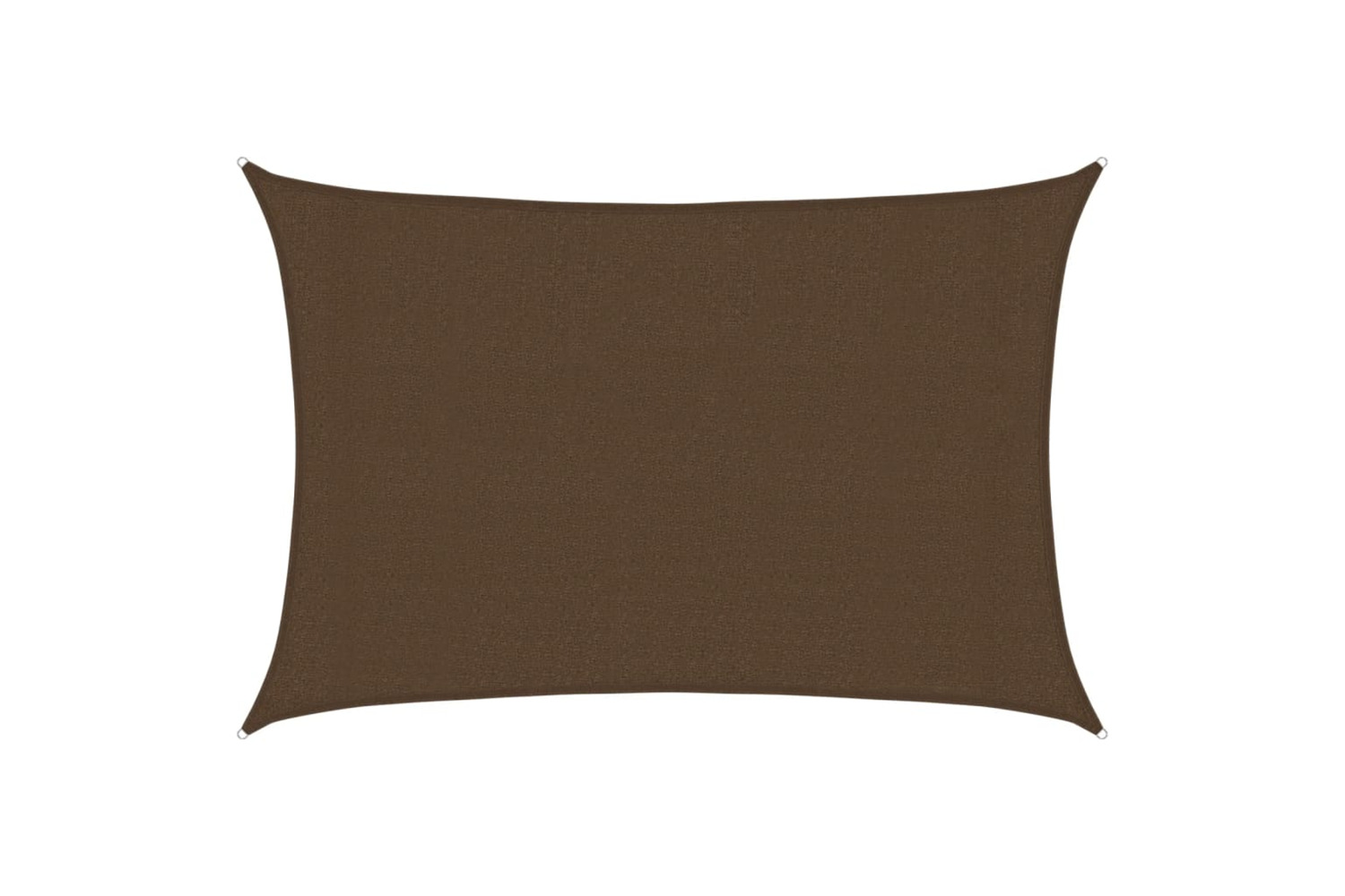 vidaXL 311788 Sunshade Sail 160 G/m² Brown 3x4.5 M Hdpe