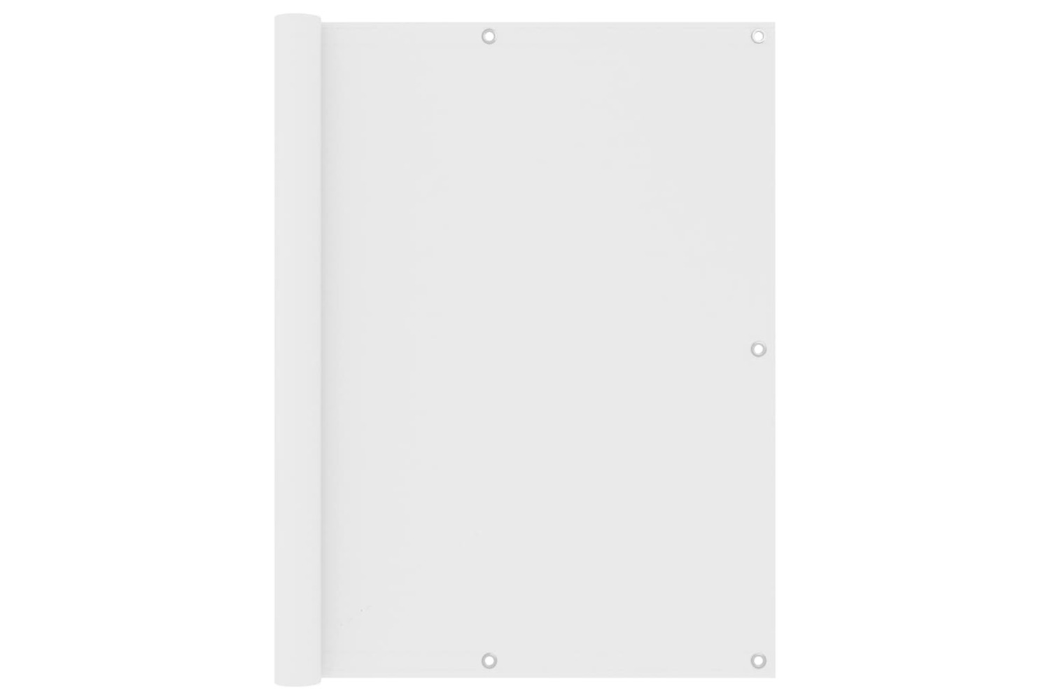 vidaXL 134898 Balcony Screen White 120x500cm Oxford Fabric