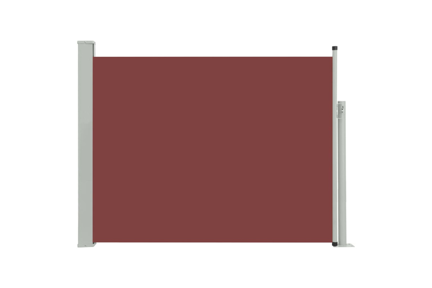 vidaXL 48399 Patio Retractable Side Awning 140x500cm Brown