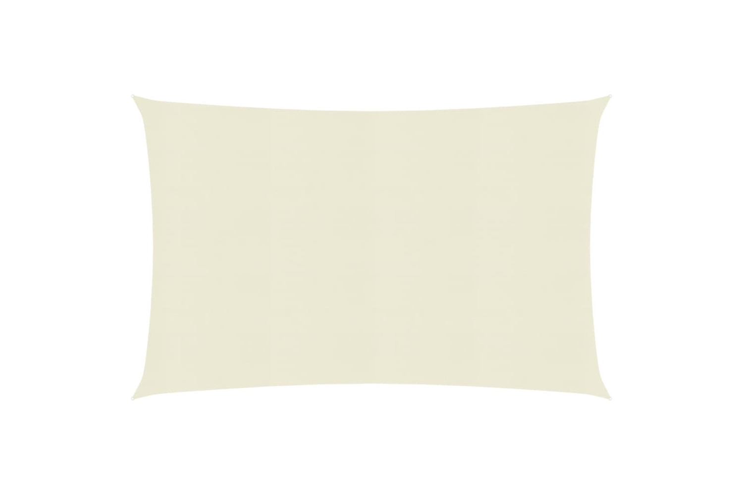 vidaXL 311191 Sunshade Sail 160 G/m² Cream 5x6 M Hdpe