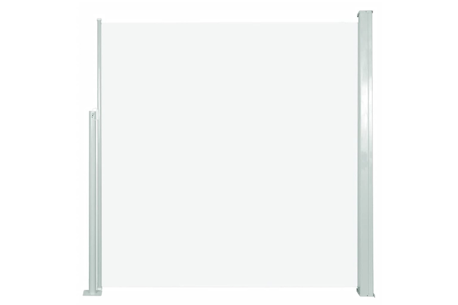 vidaXL 317875 Patio Retractable Side Awning 140x300cm Cream