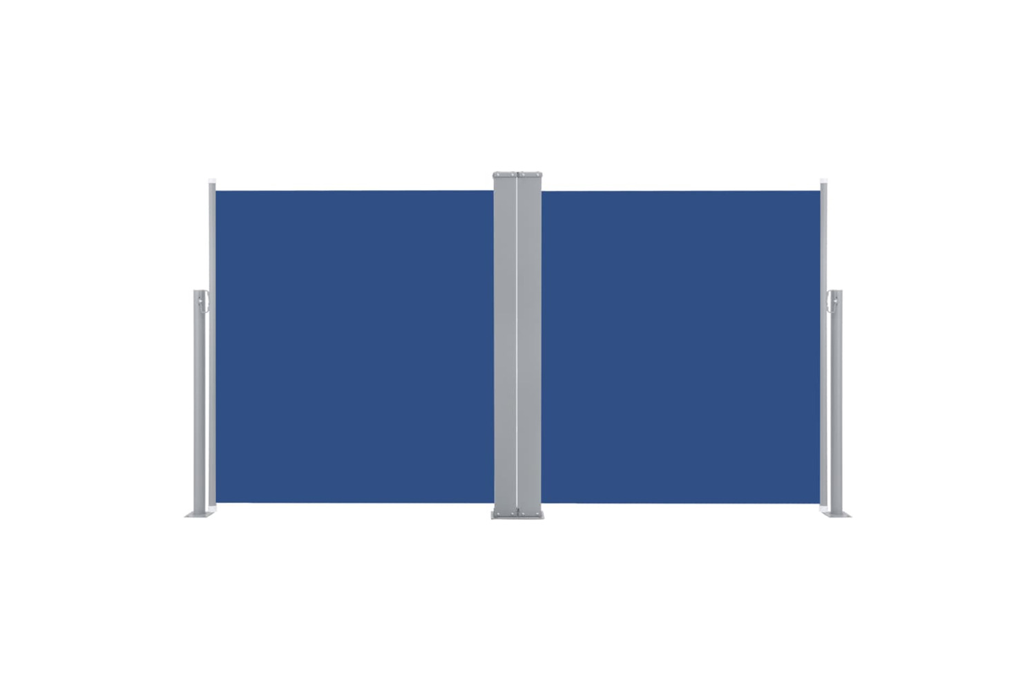 vidaXL 48452 Retractable Side Awning Blue 120x600cm