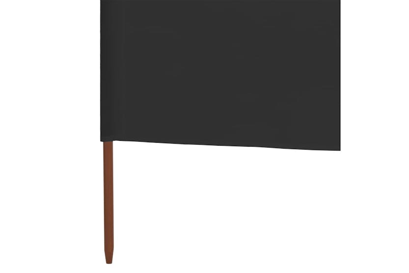 Vidaxl 47142 3-panel Wind Screen Fabric 400x80 Cm Anthracite