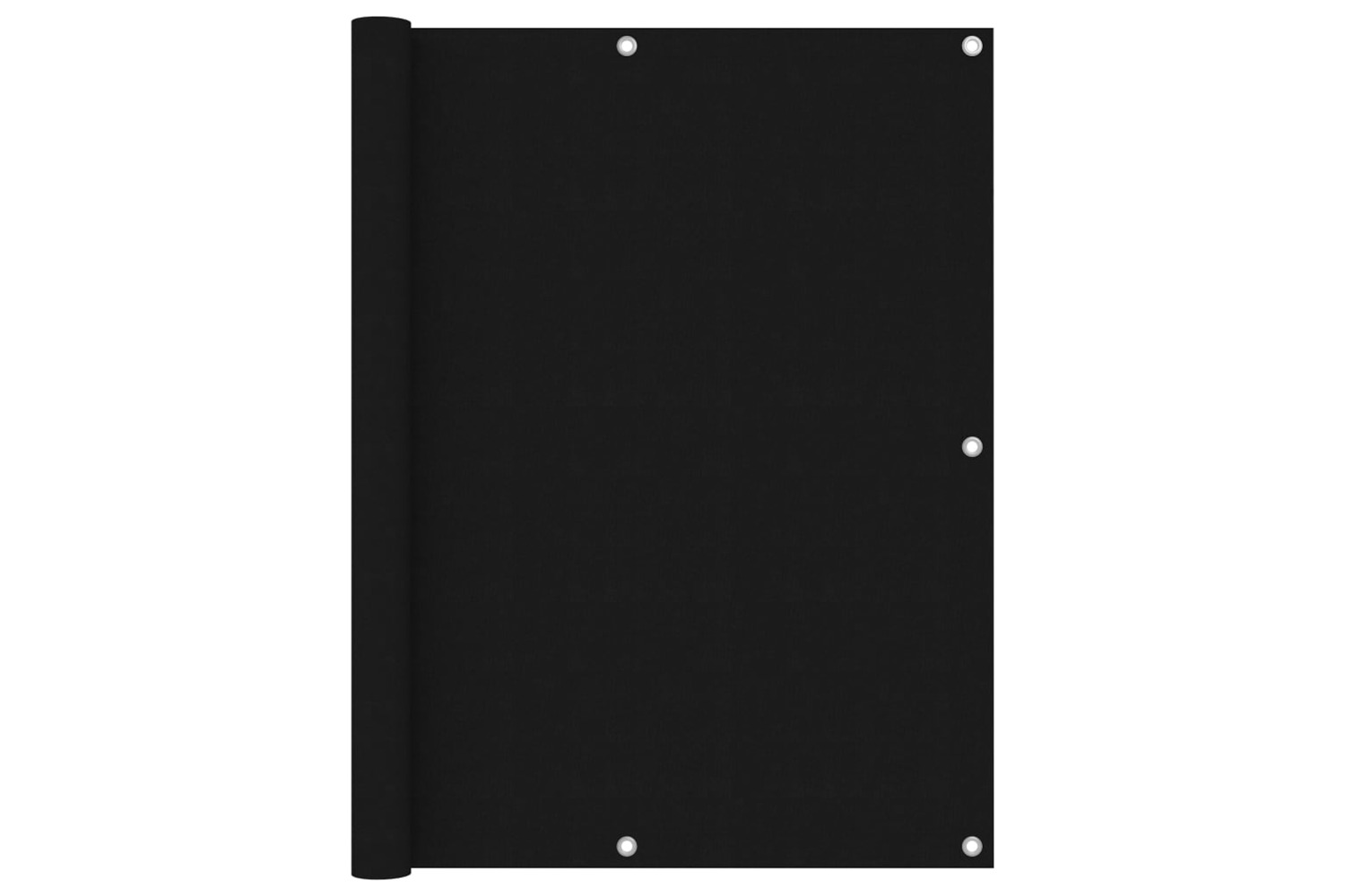 vidaXL 135065 Balcony Screen Black 120x400cm Oxford Fabric