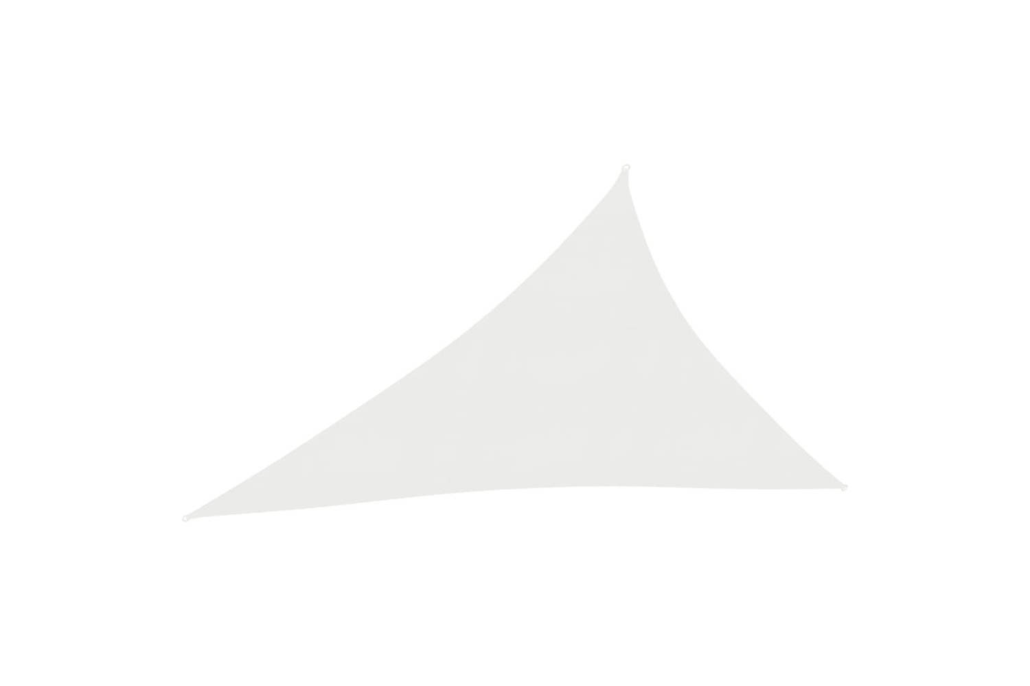 vidaXL 311266 Sunshade Sail 160 G/m² White 4x5x6.8 M Hdpe