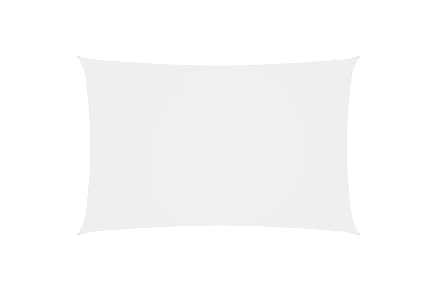 vidaXL 135258 Sunshade Sail Oxford Fabric Rectangular 2x4.5 M White