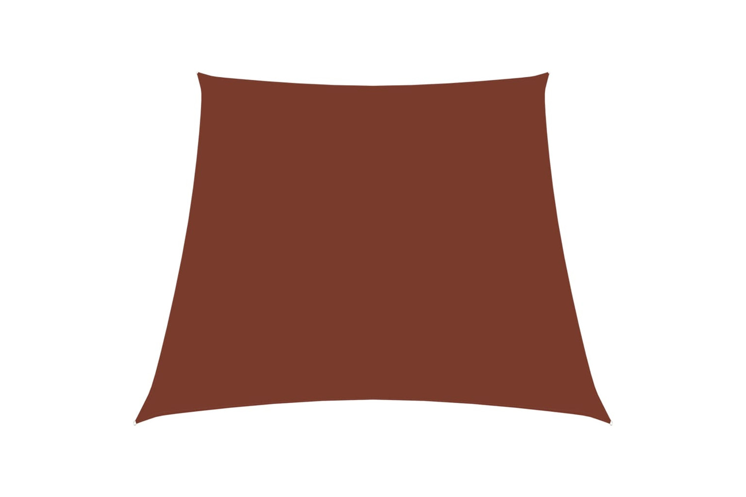 vidaXL 135407 Sunshade Sail Oxford Fabric Trapezium 3/4x3 M Terracotta