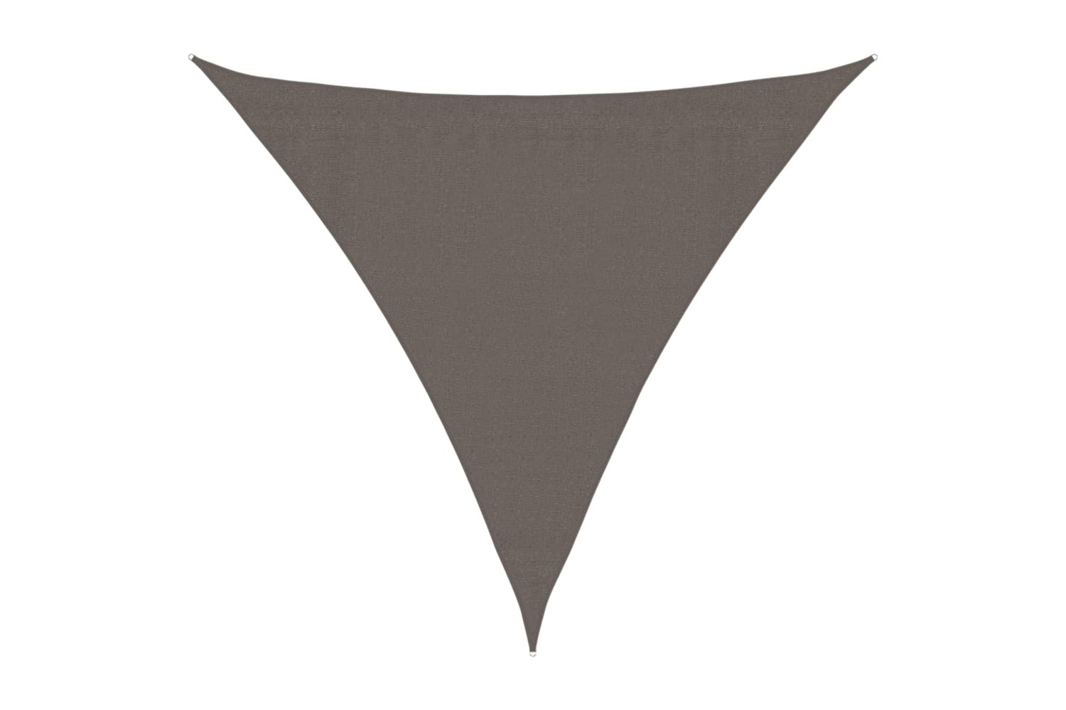 vidaXL 42280 Sunshade Sail Hdpe Triangular 3.6x3.6x3.6 M Anthracite