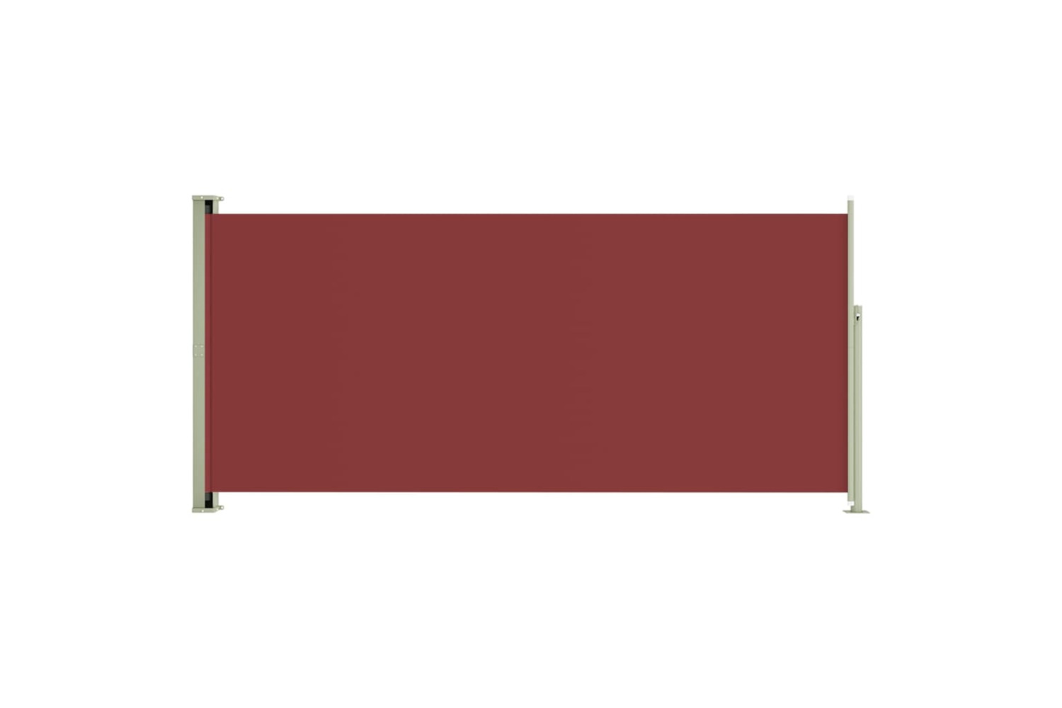 vidaXL 317837 Patio Retractable Side Awning 140x300cm Red