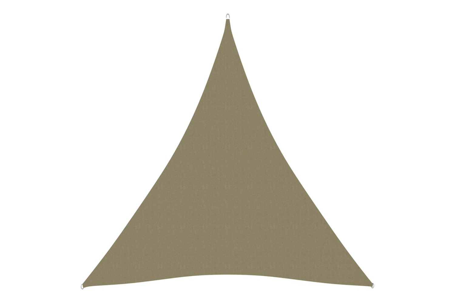 vidaXL 135174 Sunshade Sail Oxford Fabric Triangular 3x4x4 M Beige