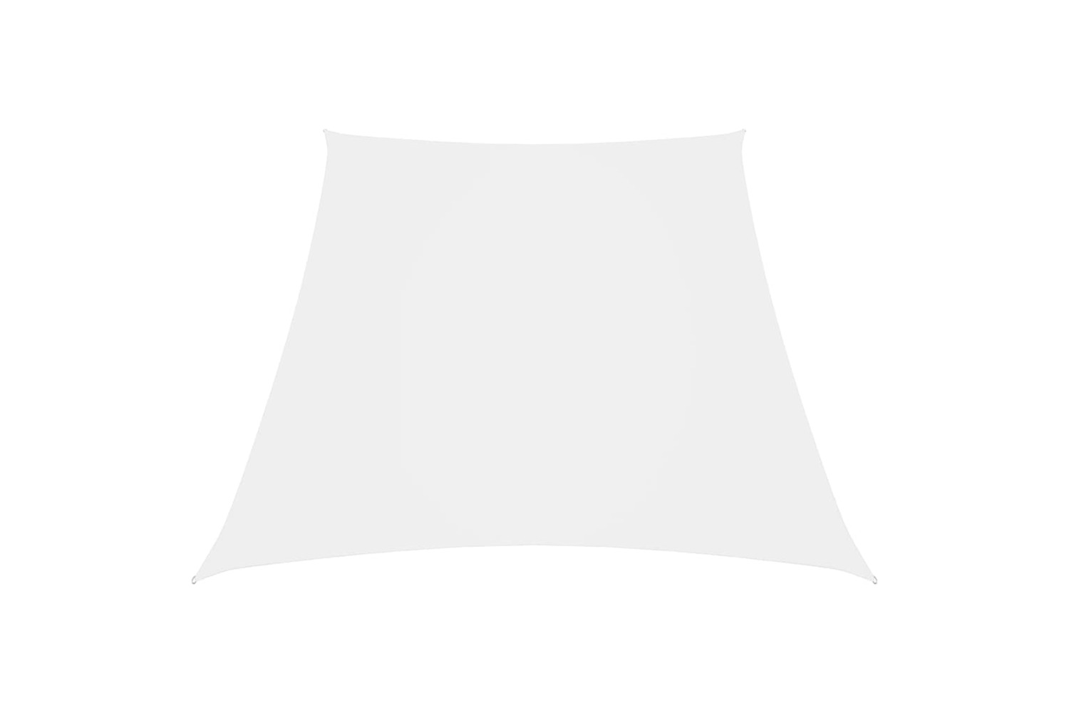 vidaXL 135298 Sunshade Sail Oxford Fabric Trapezium 3/5x4 M White