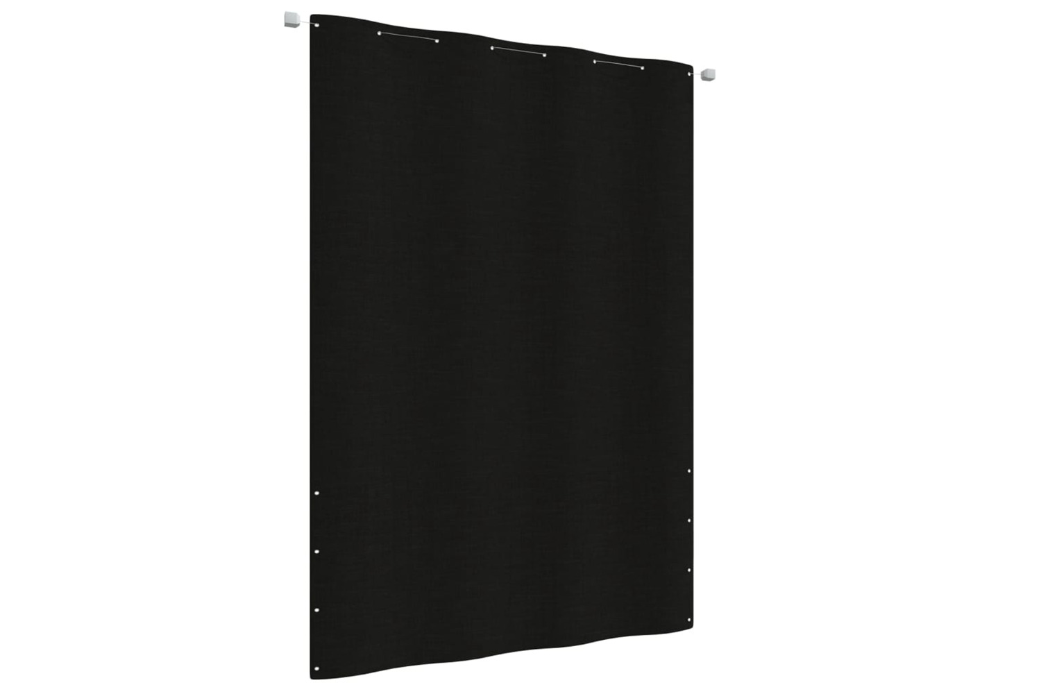 vidaXL 148557 Balcony Screen Black 160x240cm Oxford Fabric
