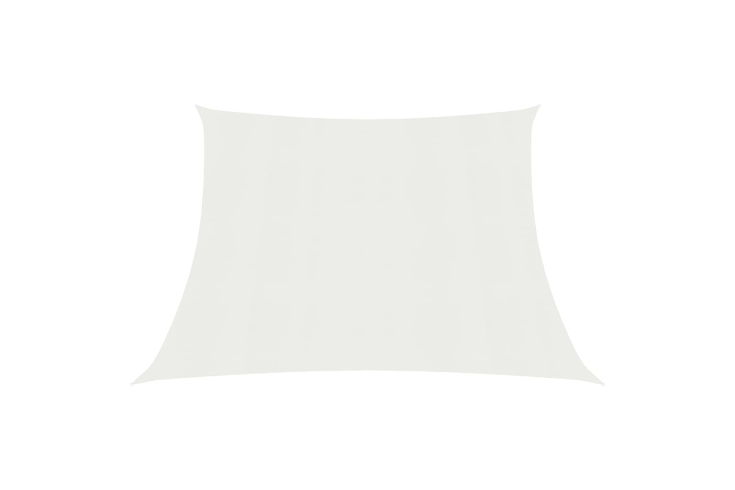vidaXL 311268 Sunshade Sail 160 G/m² White 3/4x2 M Hdpe