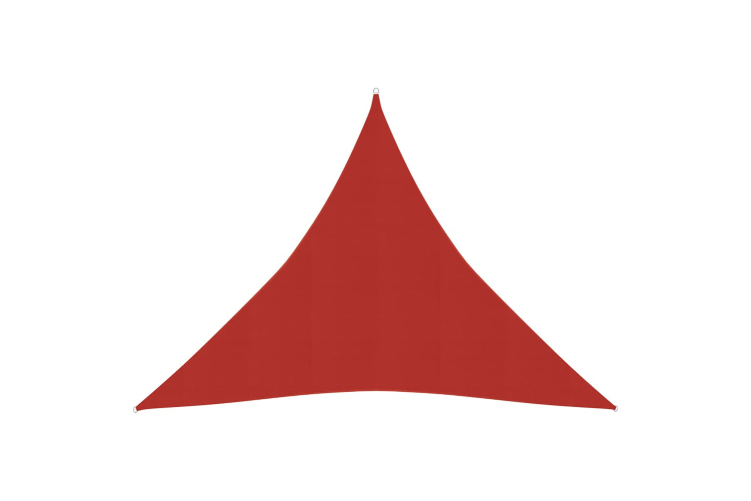 vidaXL 311645 Sunshade Sail 160 G/m² Red 4.5x4.5x4.5 M Hdpe