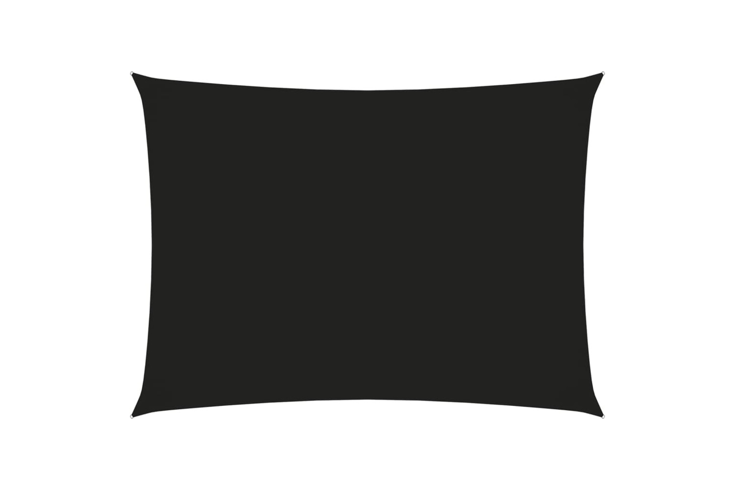 vidaXL 135765 Sunshade Sail Oxford Fabric Rectangular 3.5x5 M Black
