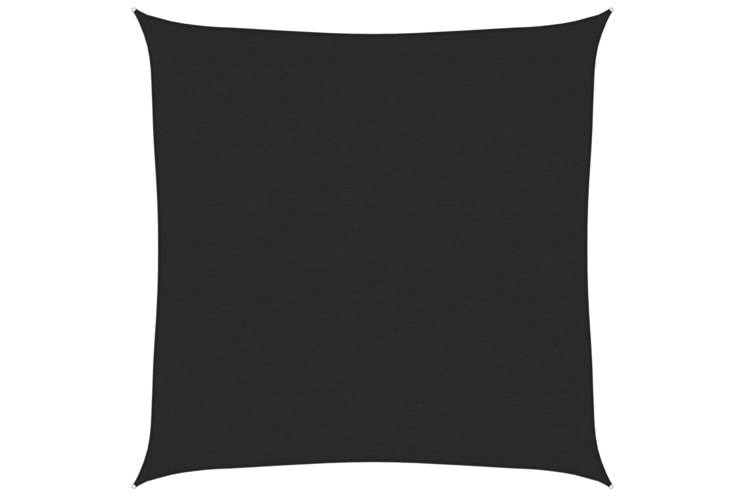 vidaXL 311717 Sunshade Sail 160 G/m² Black 4.5x4.5 M Hdpe