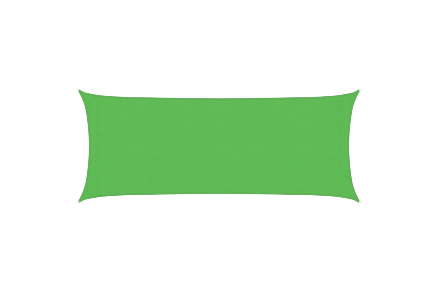 vidaXL 311286 Sunshade Sail 160 G/m² Light Green 2x5 M Hdpe
