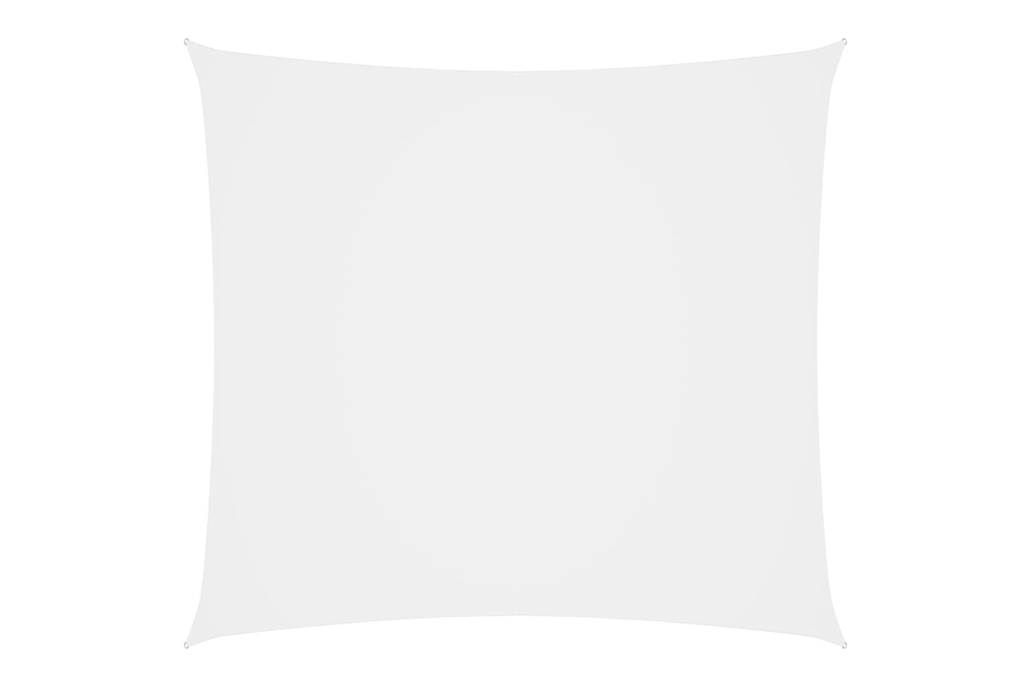 vidaXL 135251 Sunshade Sail Oxford Fabric Square 5x5 M White