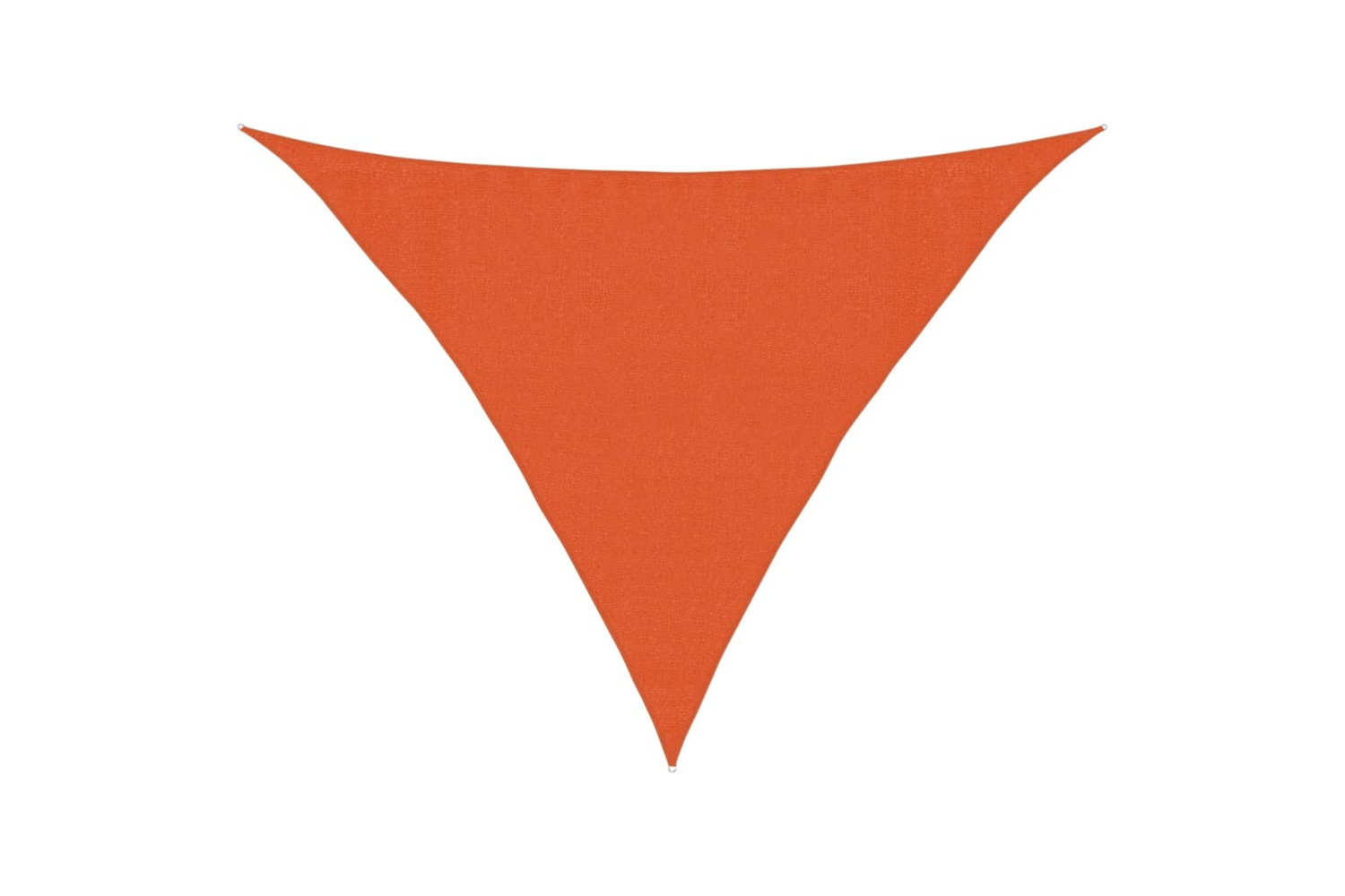 vidaXL 311697 Sunshade Sail 160 G/m² Orange 3.5x3.5x4.9 M Hdpe