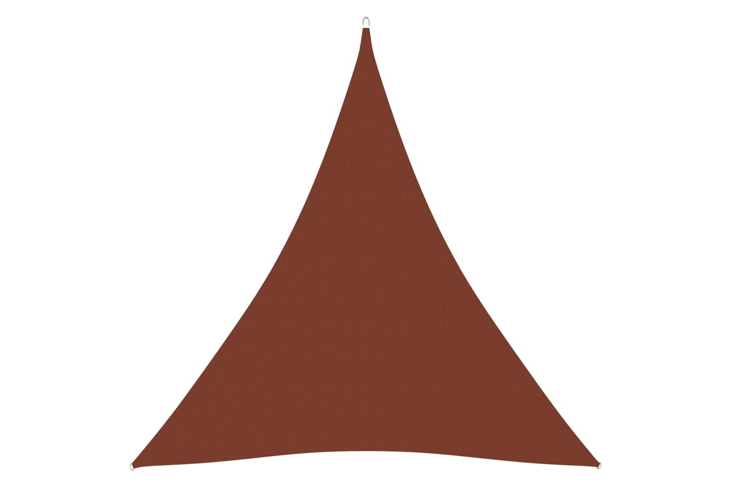 vidaXL 135398 Sunshade Sail Oxford Fabric Triangular 4.5x4.5x4.5 M Terracotta