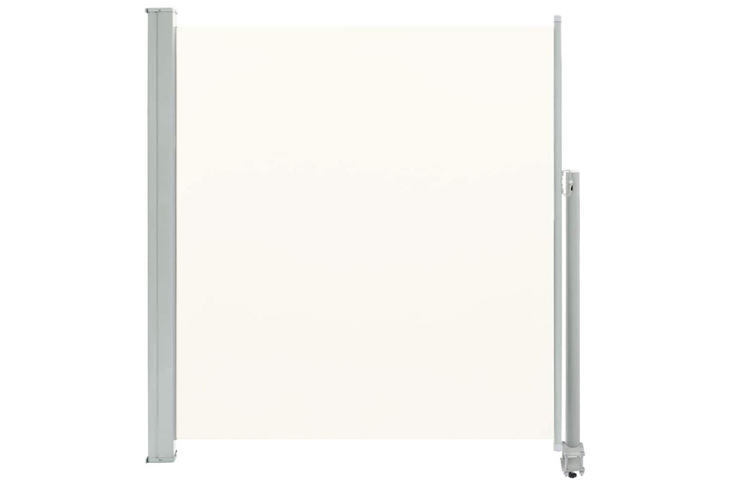 vidaXL Patio Retractable Side Awning 140 X 300cm Cream