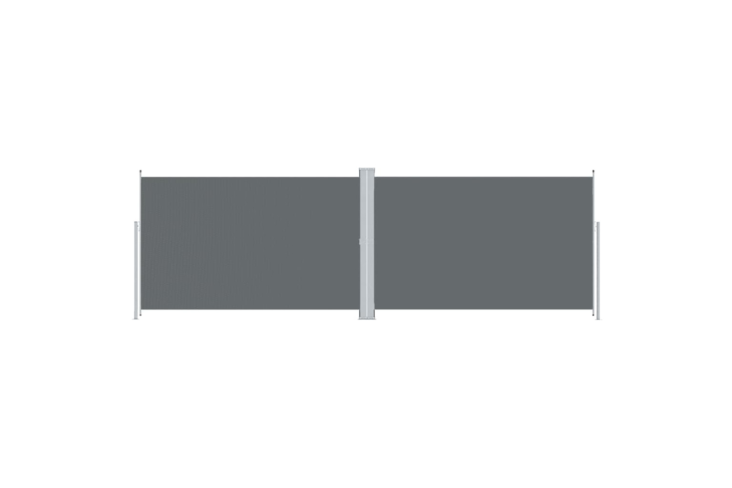 vidaXL 318014 Retractable Side Awning Anthracite 220x600cm