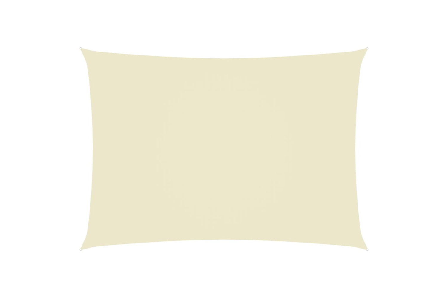 vidaXL 135220 Sunshade Sail Oxford Fabric Rectangular 5x7 M Cream