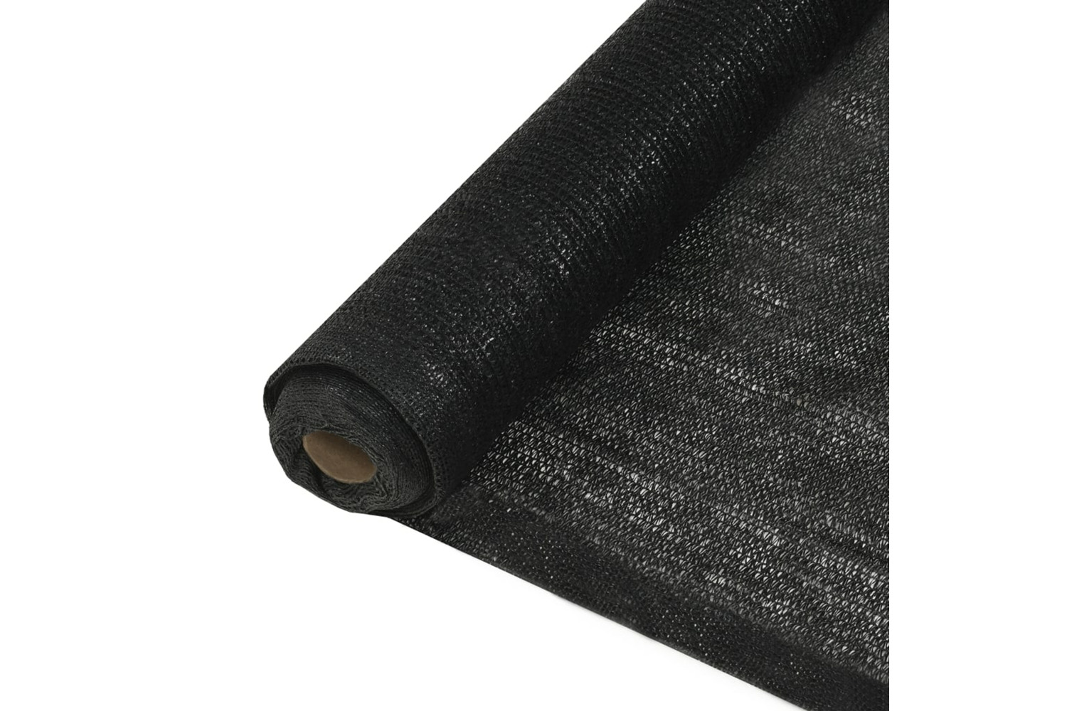 vidaXL 313042 Privacy Net Hdpe 1x25 M Black 150 G/m²