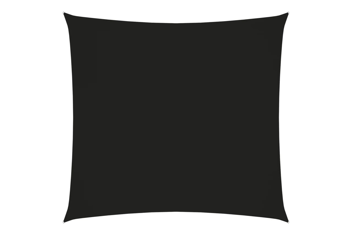 vidaXL 135743 Sunshade Sail Oxford Fabric Square 3.6x3.6 M Black