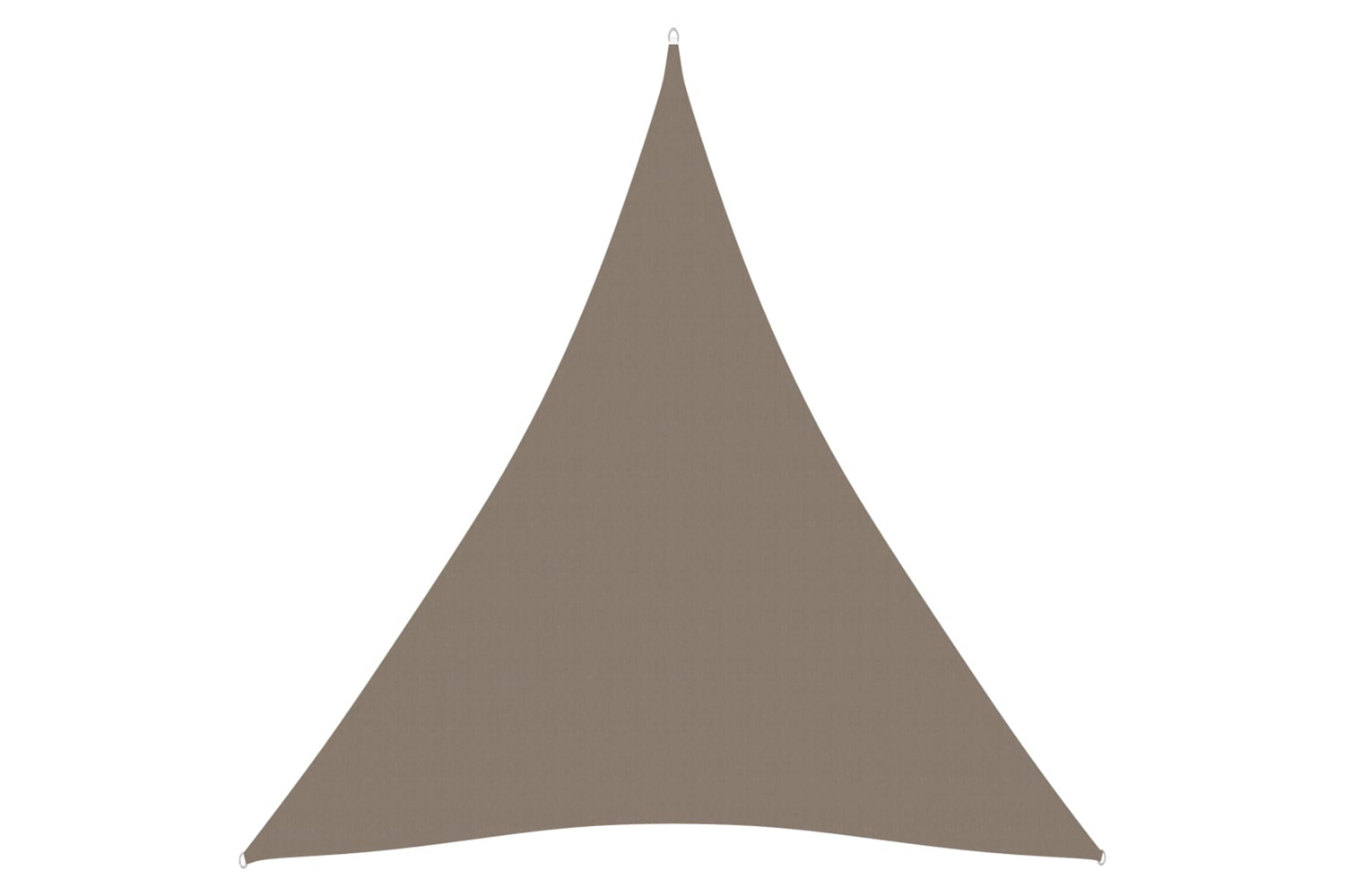 vidaXL 135453 Sunshade Sail Oxford Fabric Triangular 4.5x4.5x4.5 M Taupe