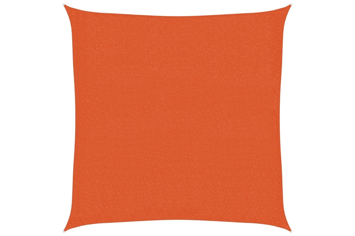 vidaXL 311660 Sunshade Sail 160 G/m² Orange 3.6x3.6 M Hdpe