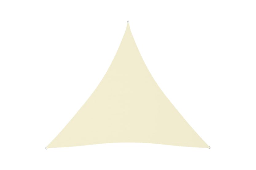 Vidaxl 135231 Sunshade Sail Oxford Fabric Triangular 4x4x4 M Cream