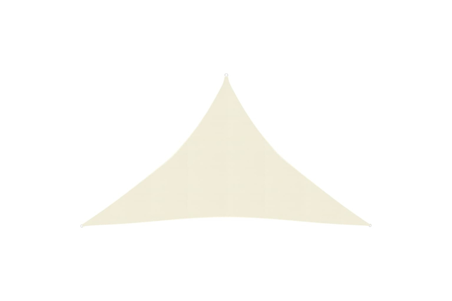 vidaXL 311196 Sunshade Sail 160 G/m² Cream 2.5x2.5x3.5 M Hdpe